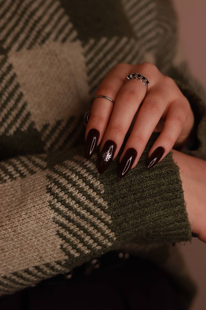 Стікери для нігтів "Live Fast" Срібні|Золоті