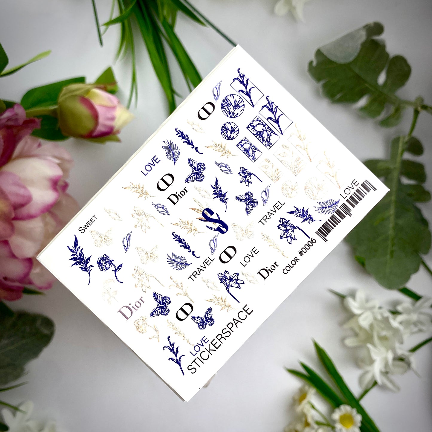 Слайдери для нігтів - 0006