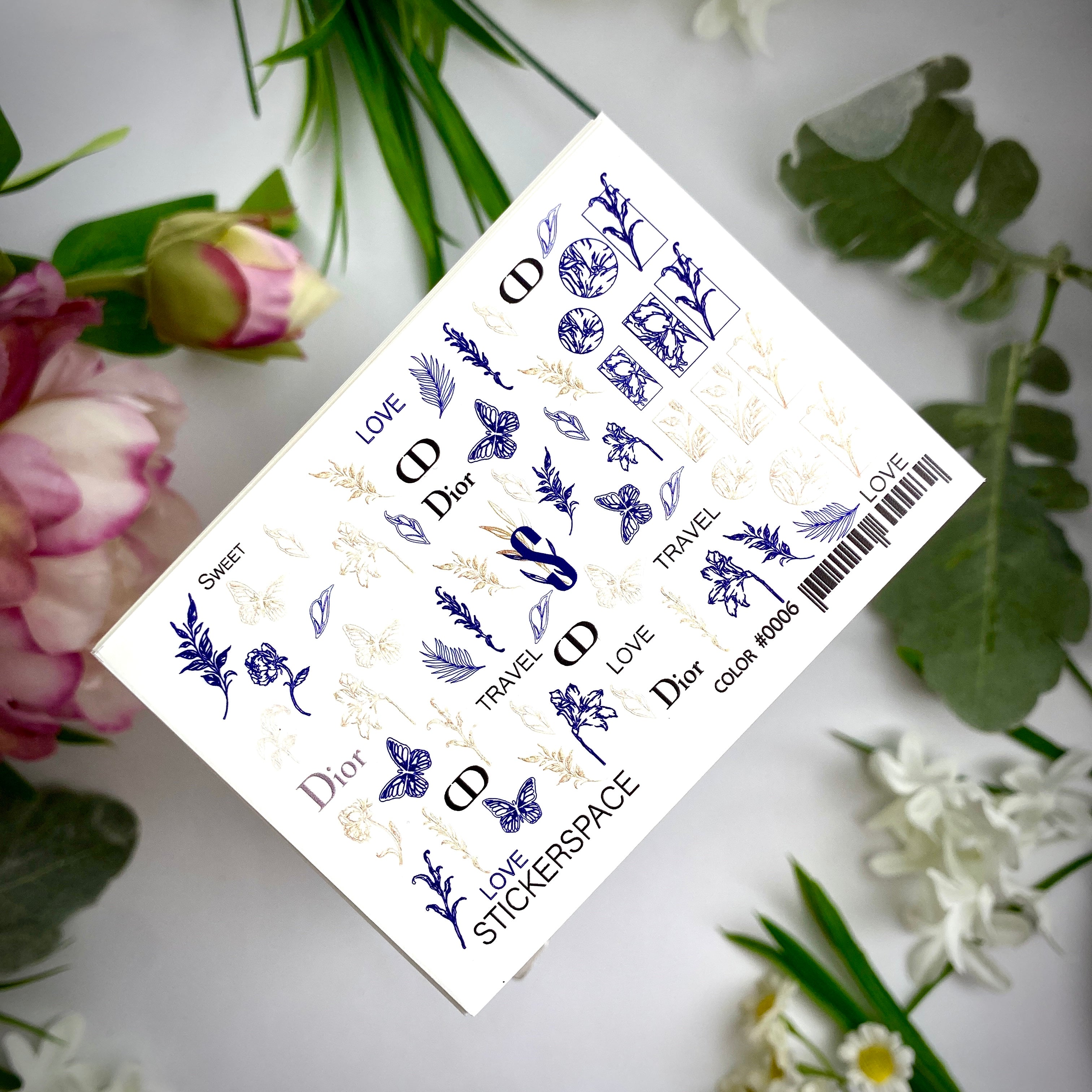 Слайдери для нігтів - 0006