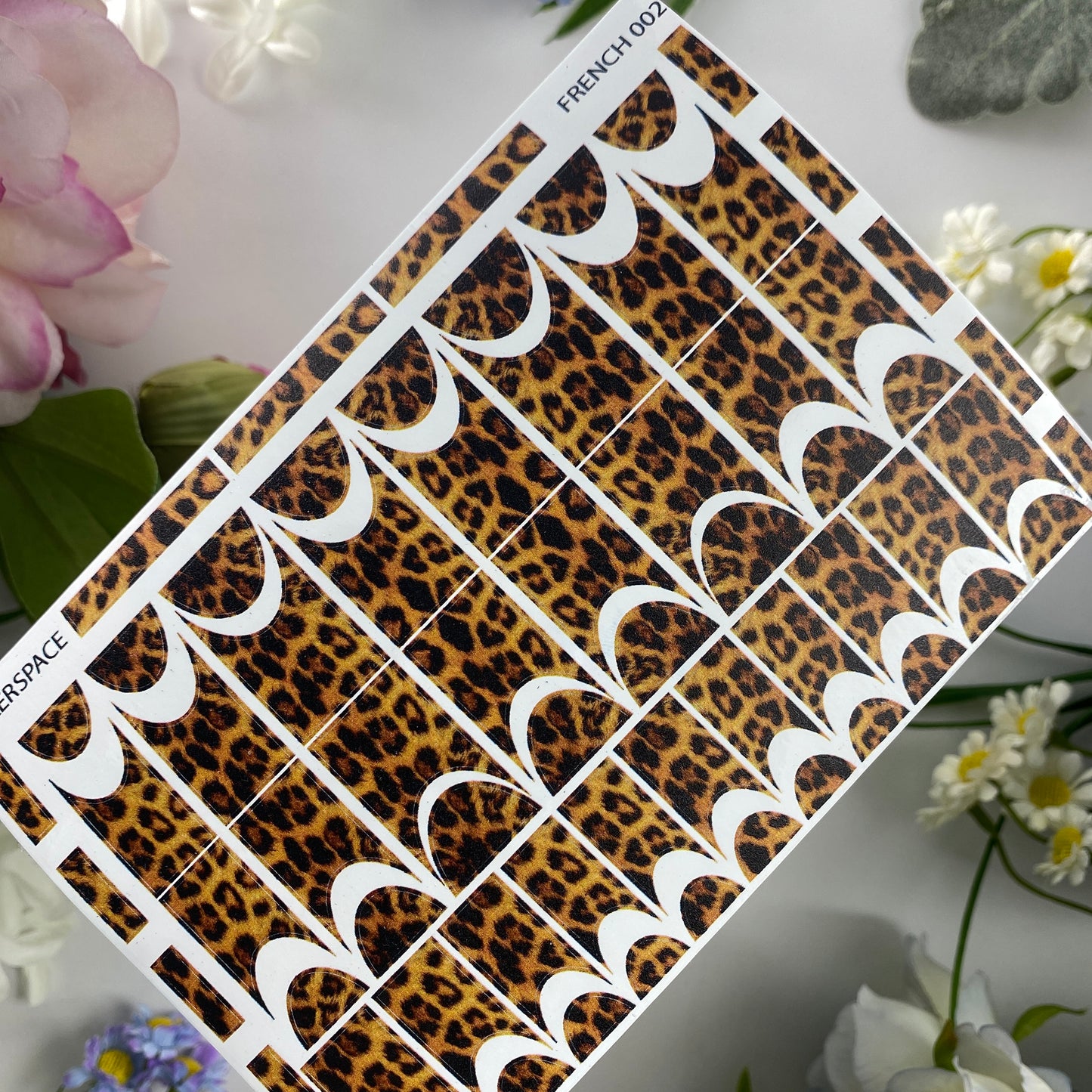 Nail wrap French 0002