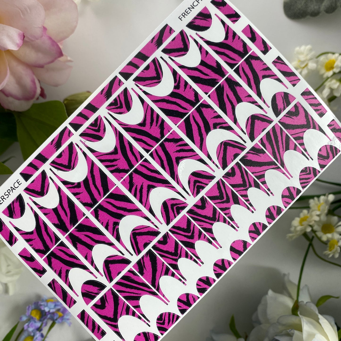 Nail wrap French 00003