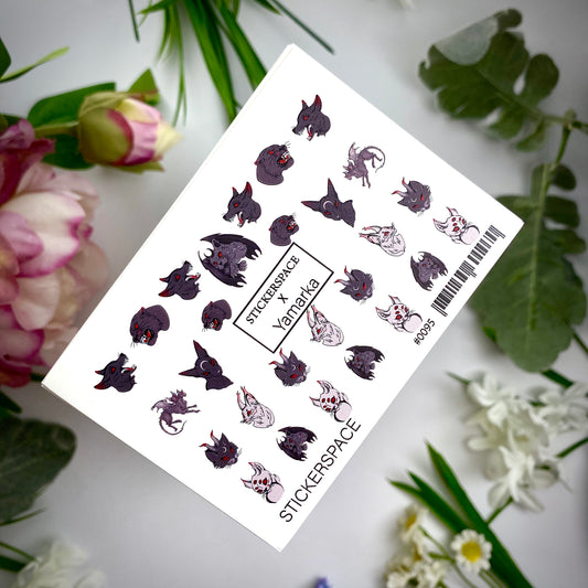 Слайдери для нігтів - 0040