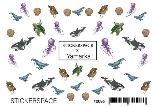 Слайдери для нігтів - 0096