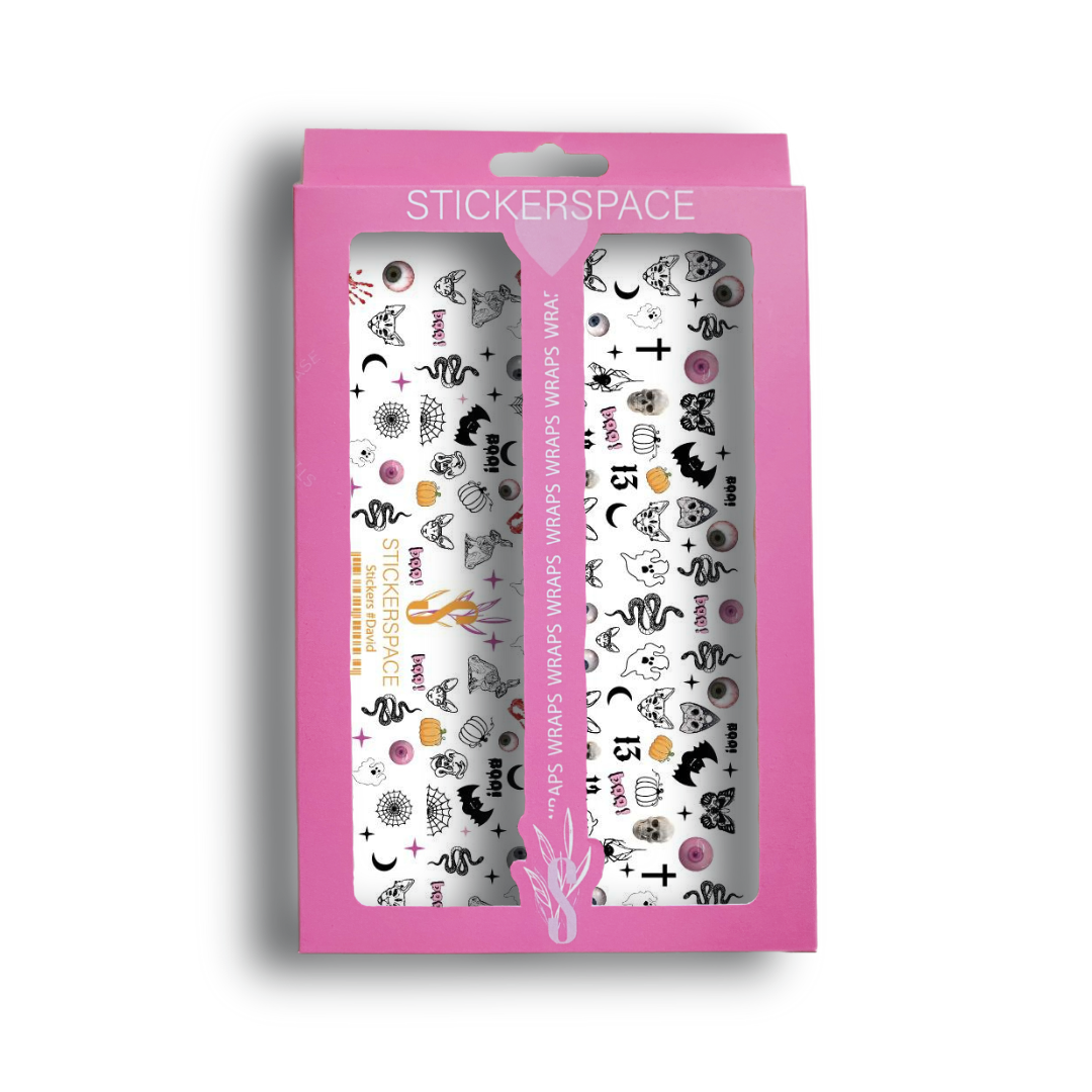 Nail stickers "Boo"