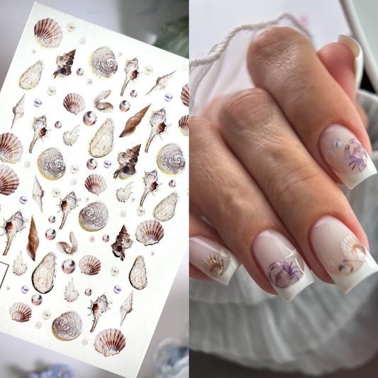 Комбіновані слайдери для нігтів - 0089