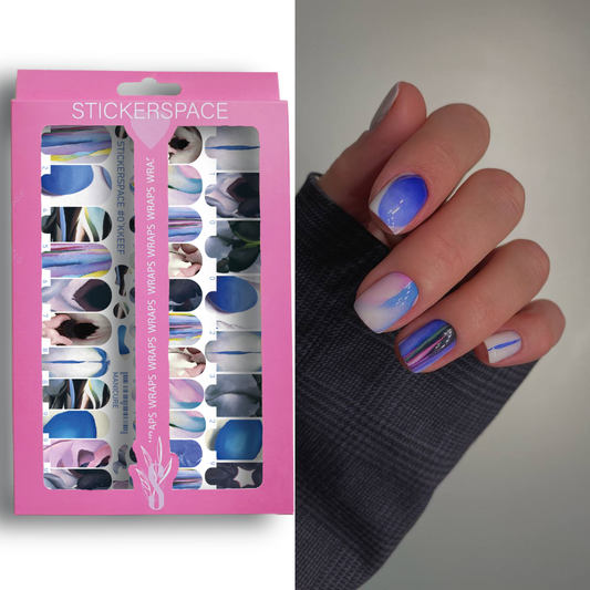 Nail wrap "O`Keeffe"
