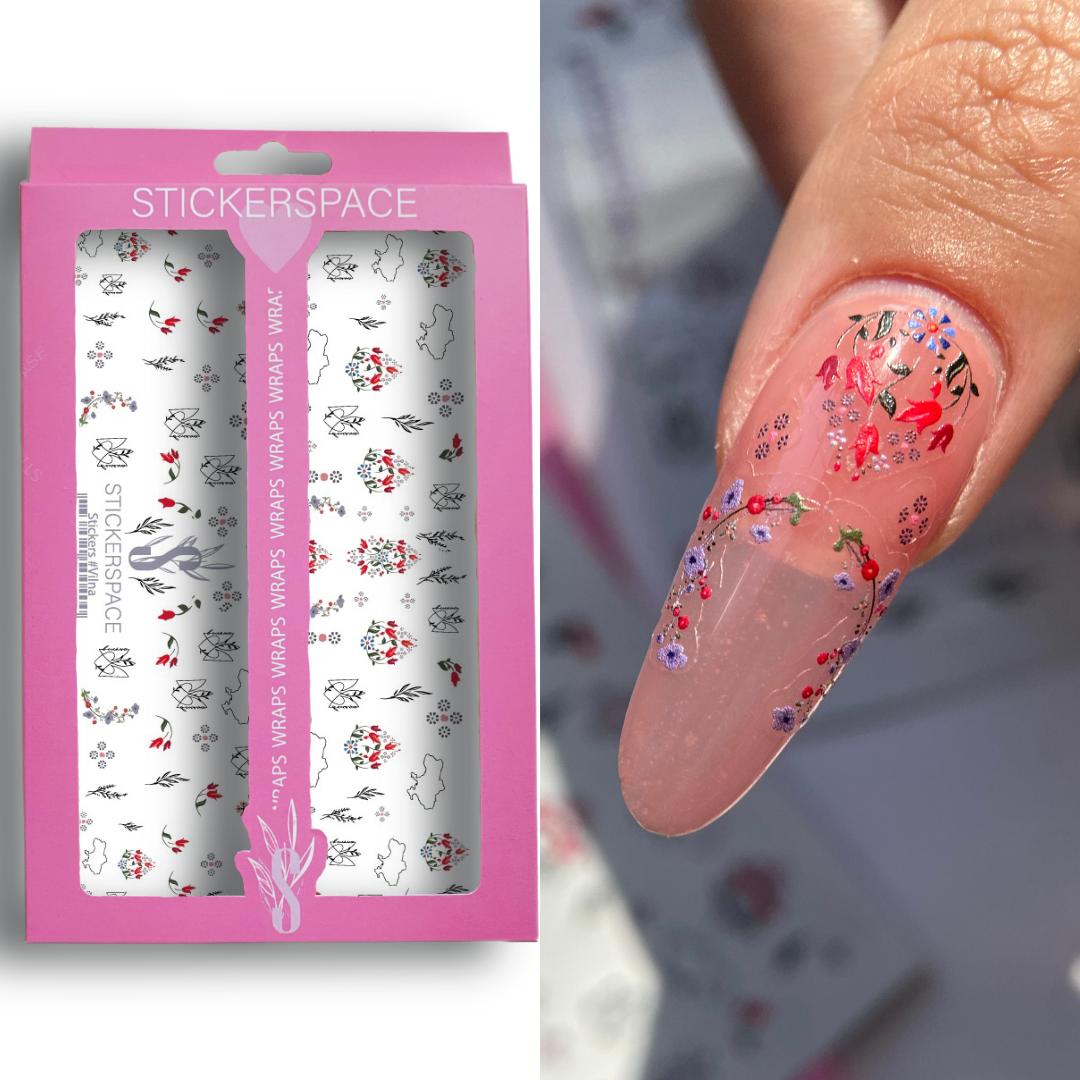 Стікери для нігтів "Vilna"