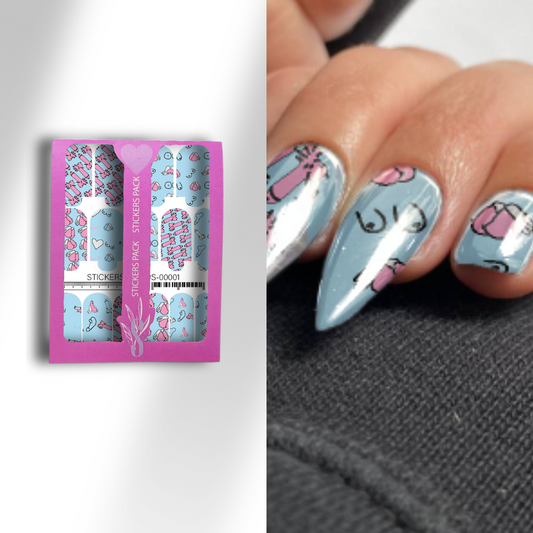 Nail wraps mini S-00001