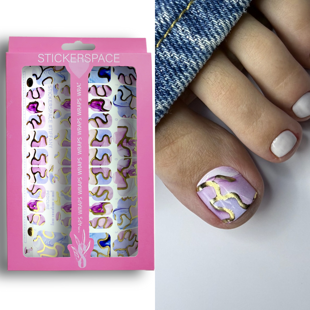 Плівки на нігті "Tiffany"