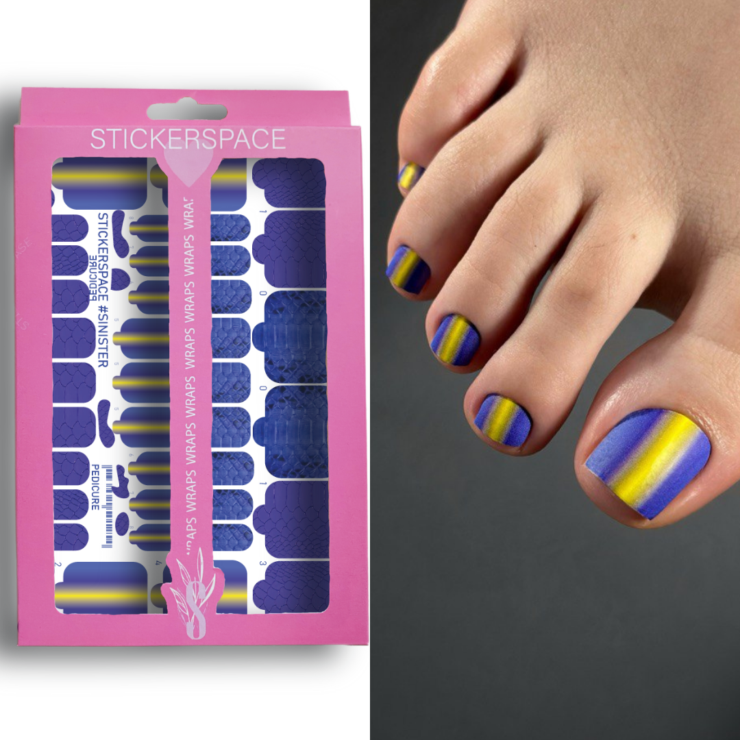 Плівки для педикюр "Sinister"