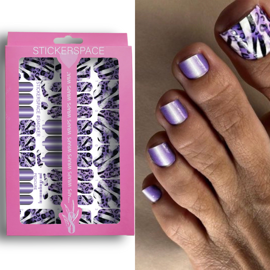 Плівки для педикюр "Smokey"