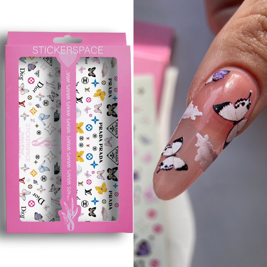 Nail stickers "Cloud"