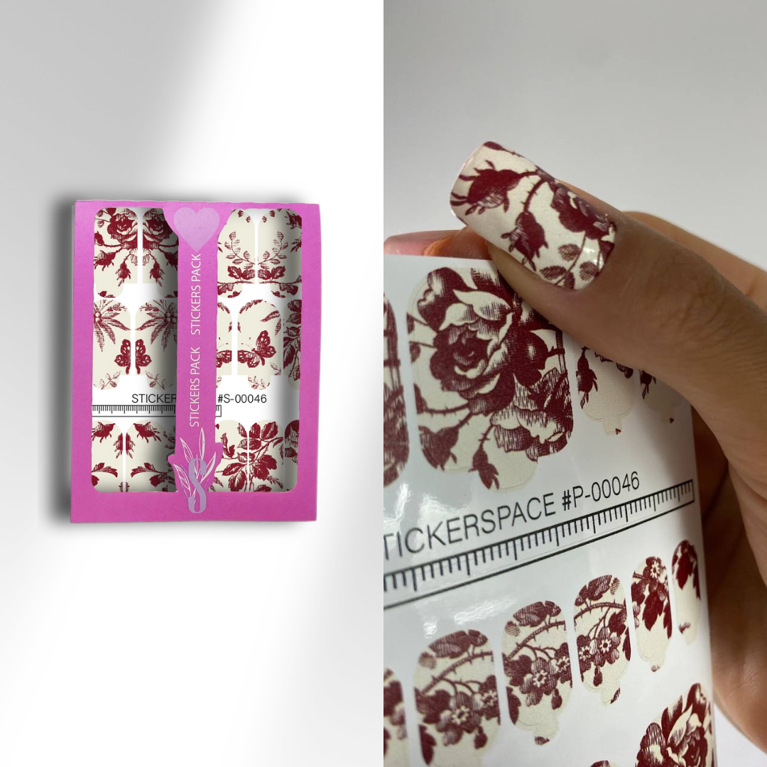 Міні-плівки для нігтів S-00046