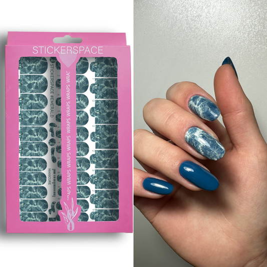 Nail wrap "Emerald"