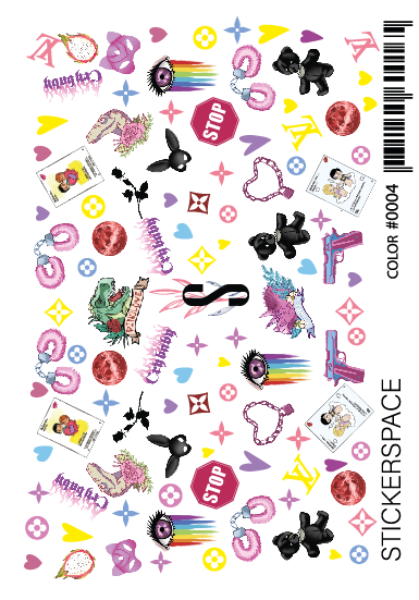 Слайдери для нігтів - 0004