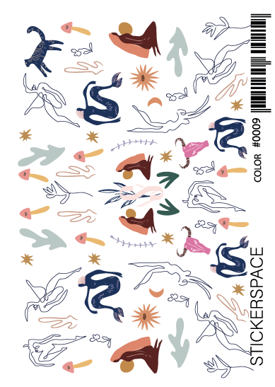 Слайдери для нігтів - 0009