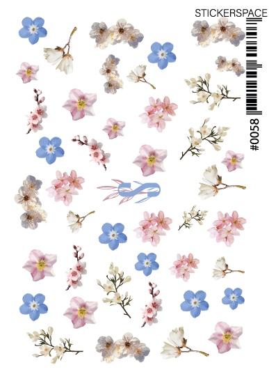 Слайдери для нігтів - 0058