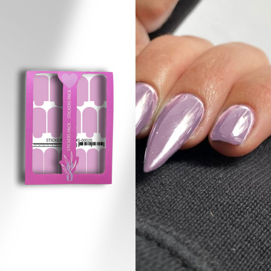 Міні-плівки для нігтів Фіолетовий S-00025