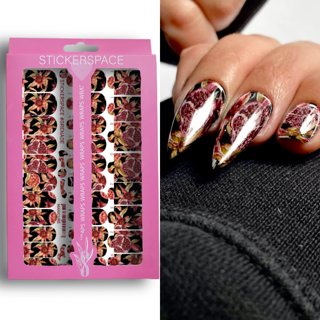 Плівки на нігті "Grenade"