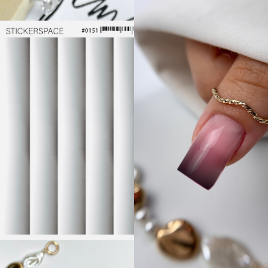 Слайдери для нігтів - Градієнт 0151