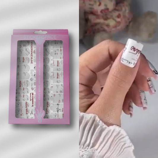 Nail wrap "Love"