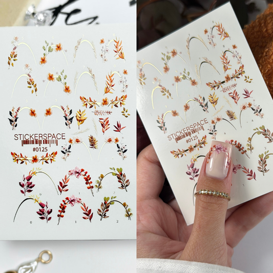 Комбіновані слайдери для нігтів - 0125