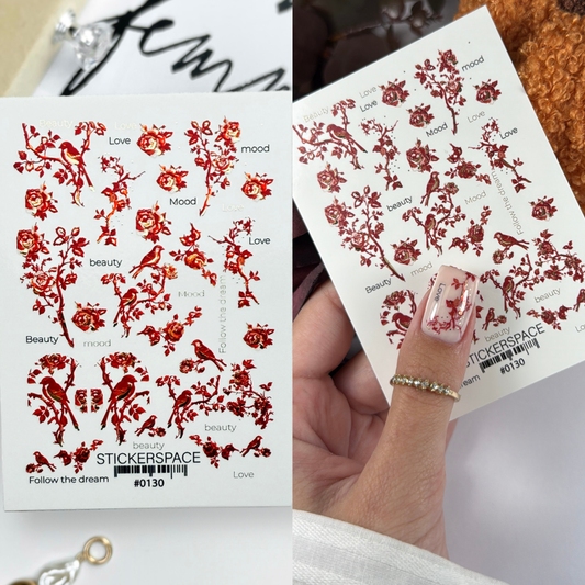 Комбіновані слайдери для нігтів - 0130