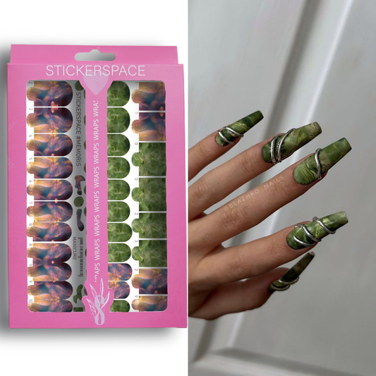 Manicure nail wrap "Memories"