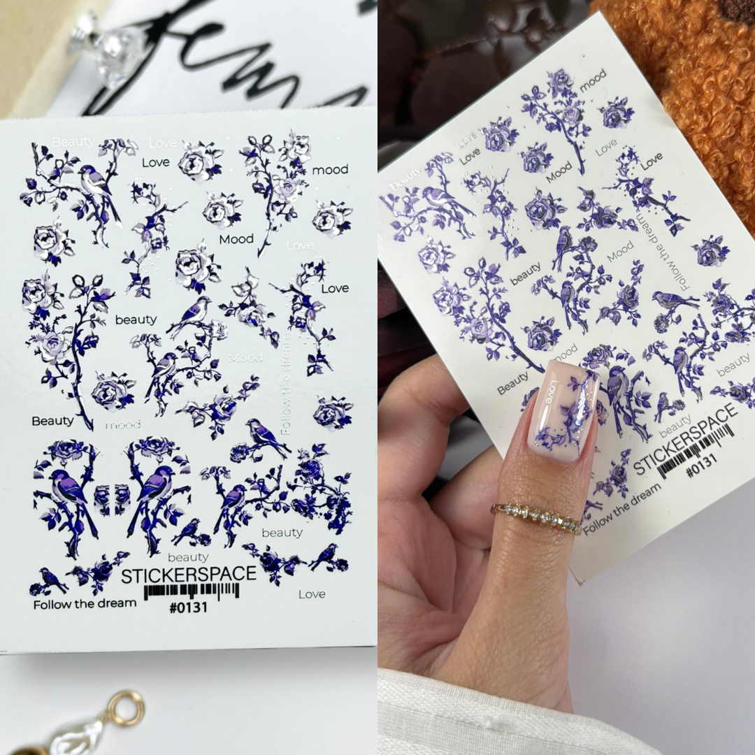 Комбіновані слайдери для нігтів - 0131