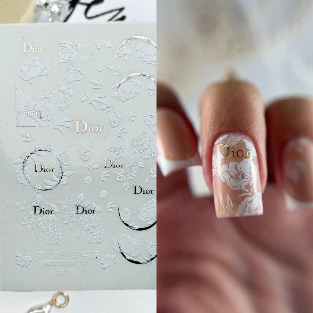 Комбіновані слайдери для нігтів - 0132