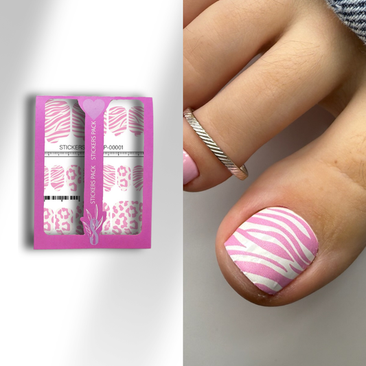 Nail pedicure wraps mini P-00001