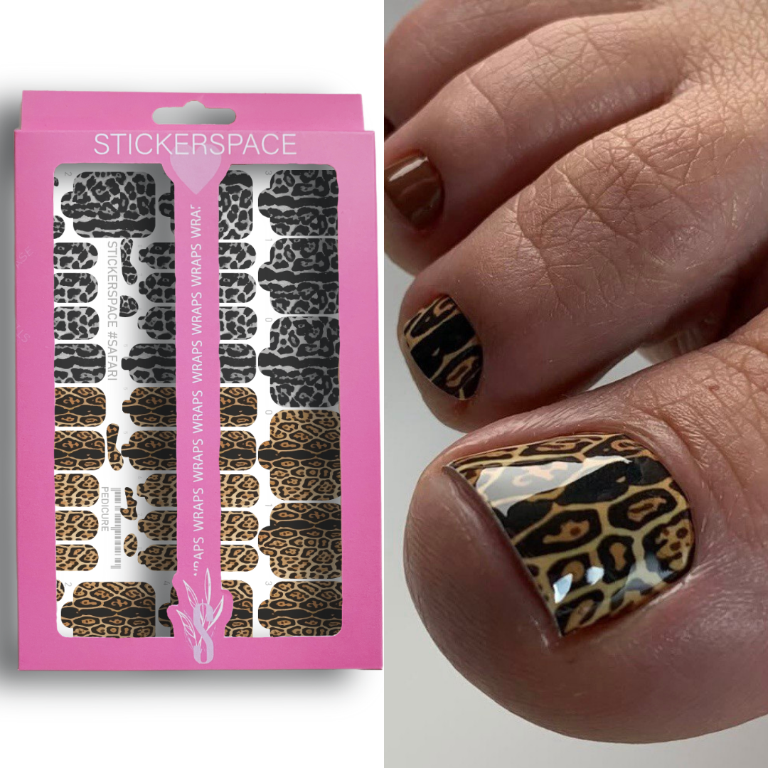 Плівки на нігті "Safari"