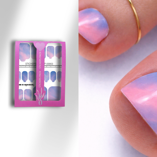Nail pedicure wraps mini P-00003