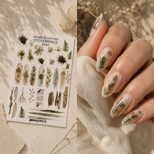 Nail sliders no cut - 0302