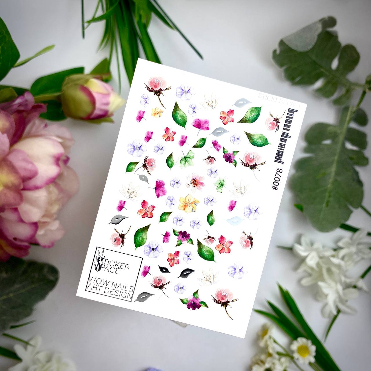 Комбіновані слайдери для нігтів - 0078