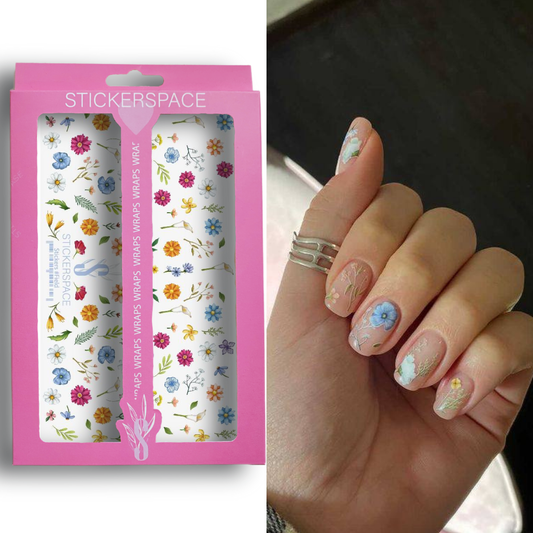 Nail stickers "Field"