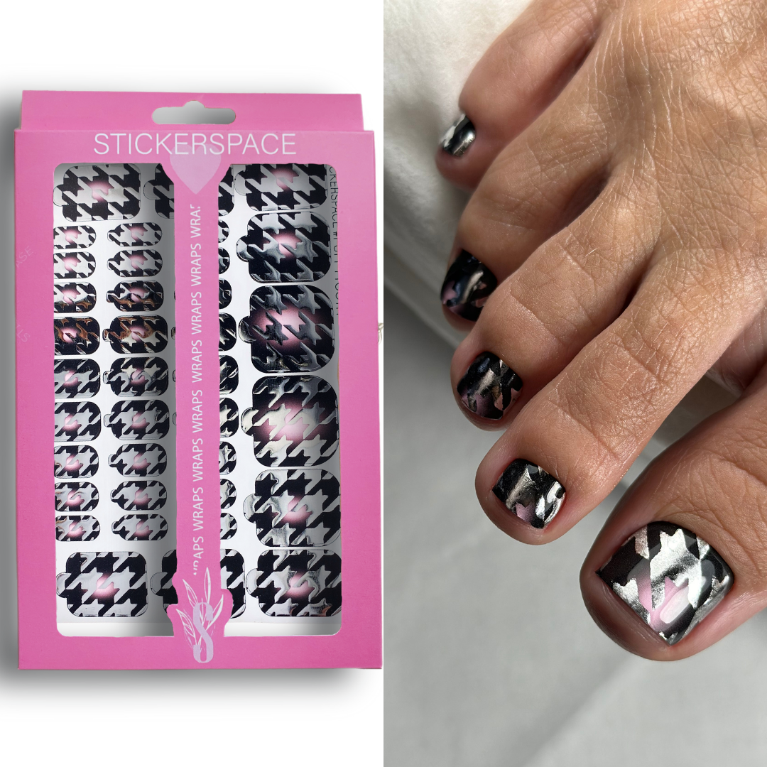 Плівки на нігті "PUPPYTOOTH 01"