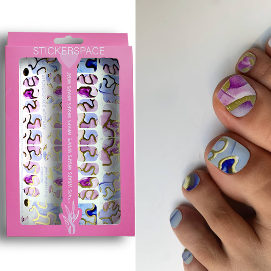 Nail wrap "Tiffany"