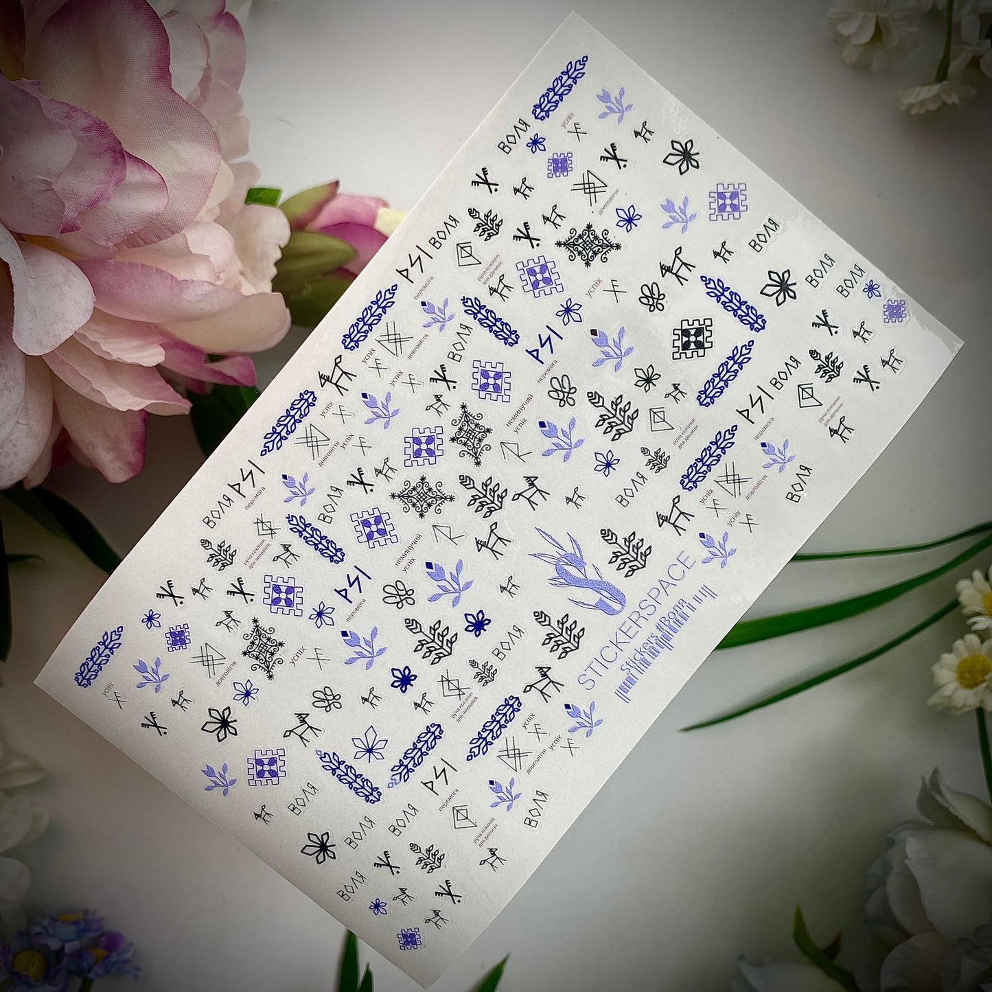 Стікери для нігтів "Volya"