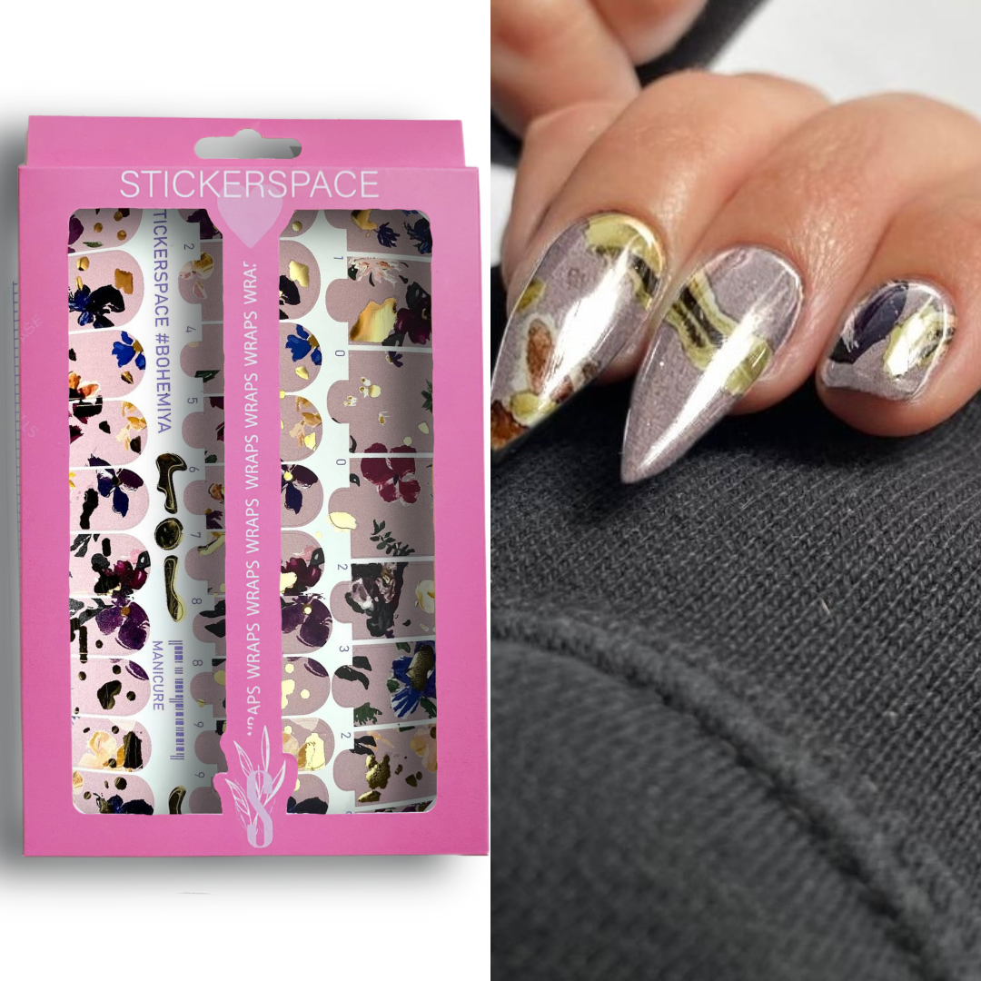 Nail wrap "Bohemiya"