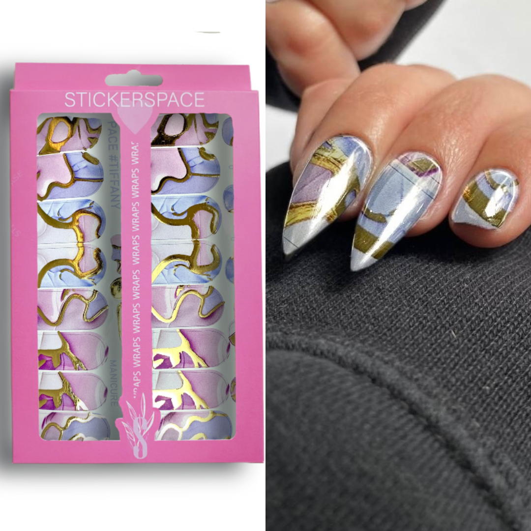 Плівки на нігті "Tiffany"