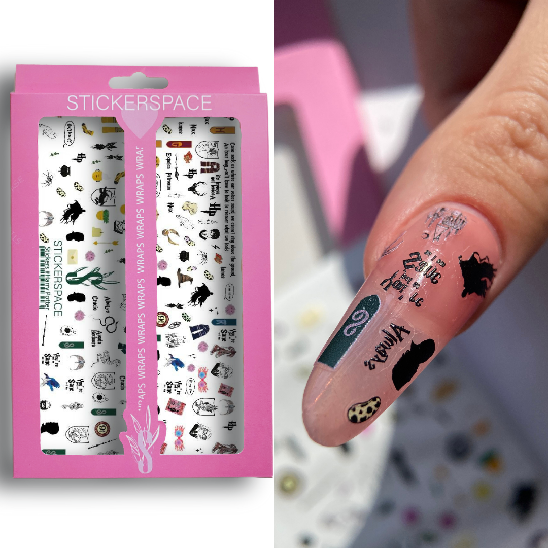 Стікери для нігтів "Гаррі Поттер"