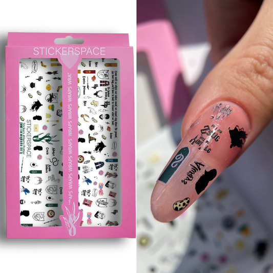 Стікери для нігтів "Гаррі Поттер"