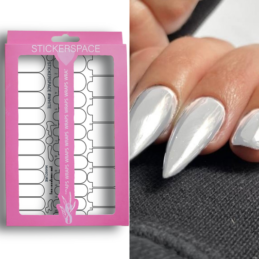 Плівки на нігті "White"