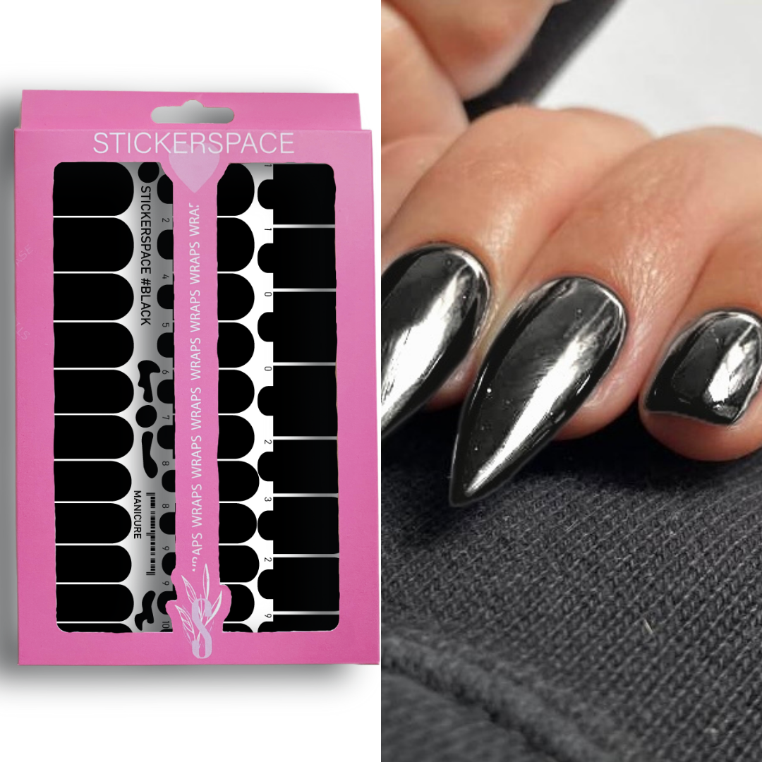 Nail wrap "Black"