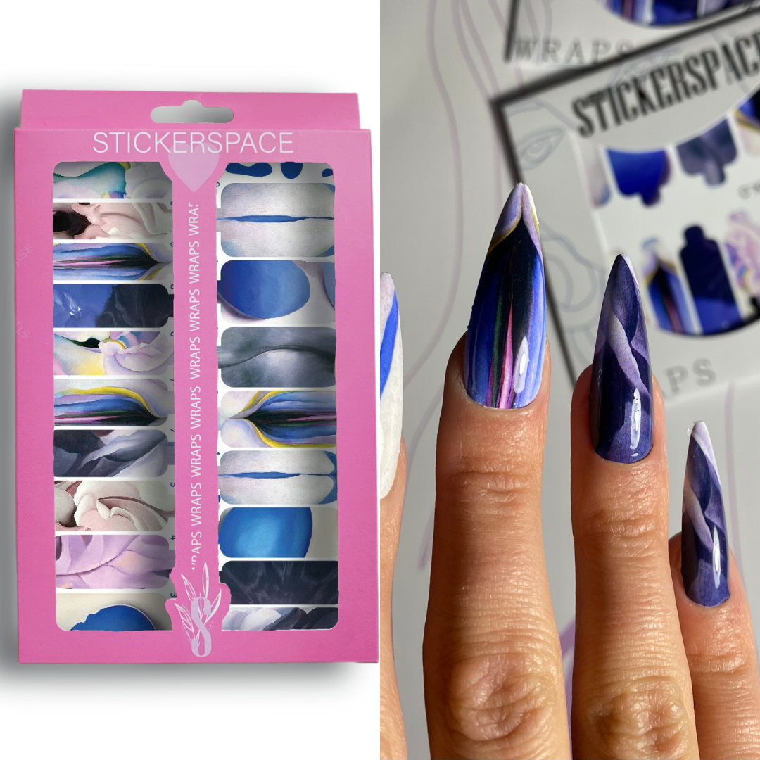 Nail wrap "O`Keeffe"