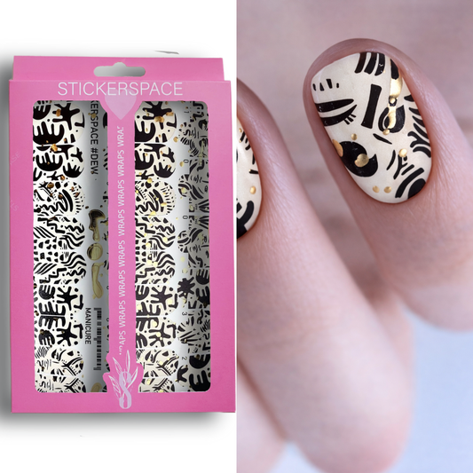 Nail wrap "Dew"