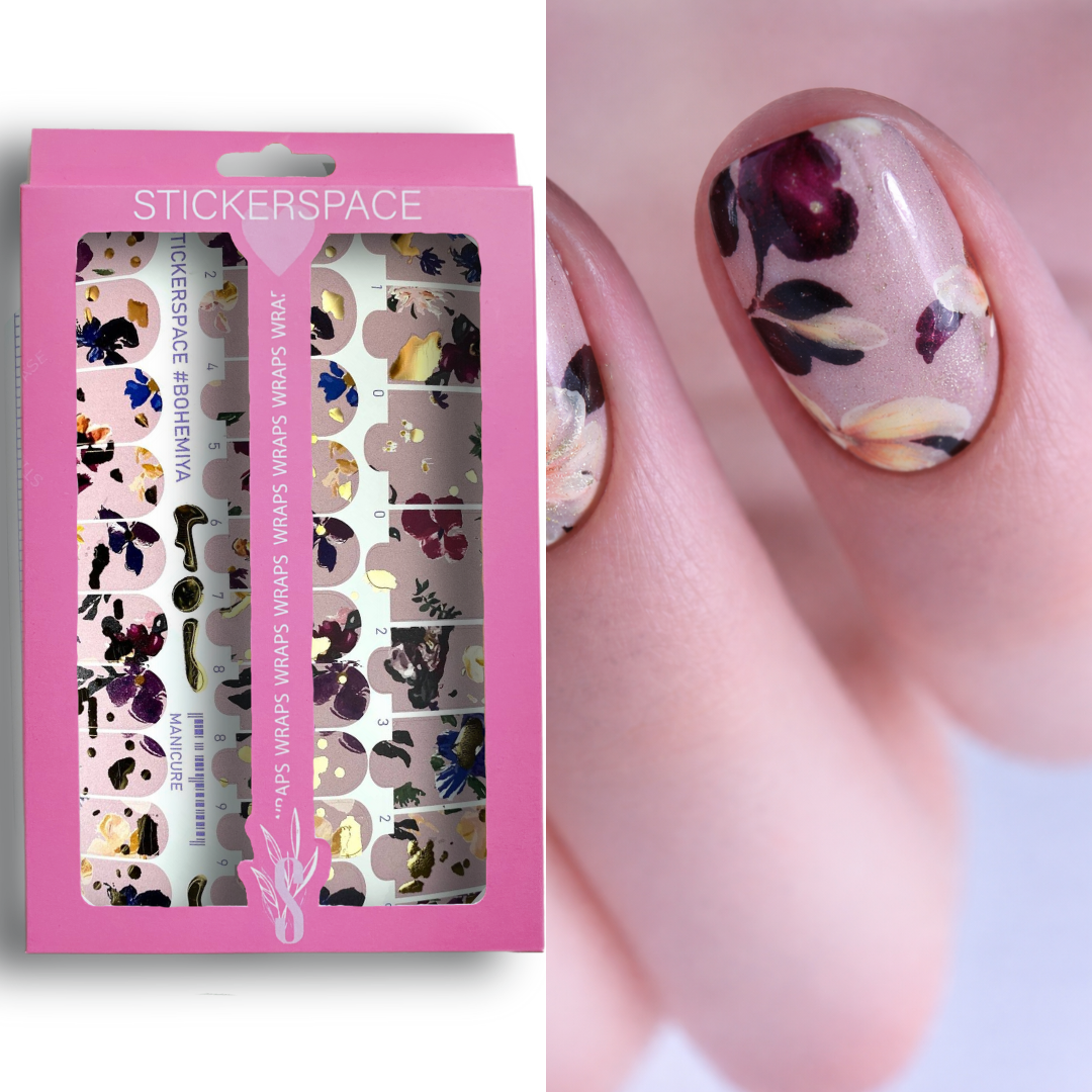 Nail wrap "Bohemiya"