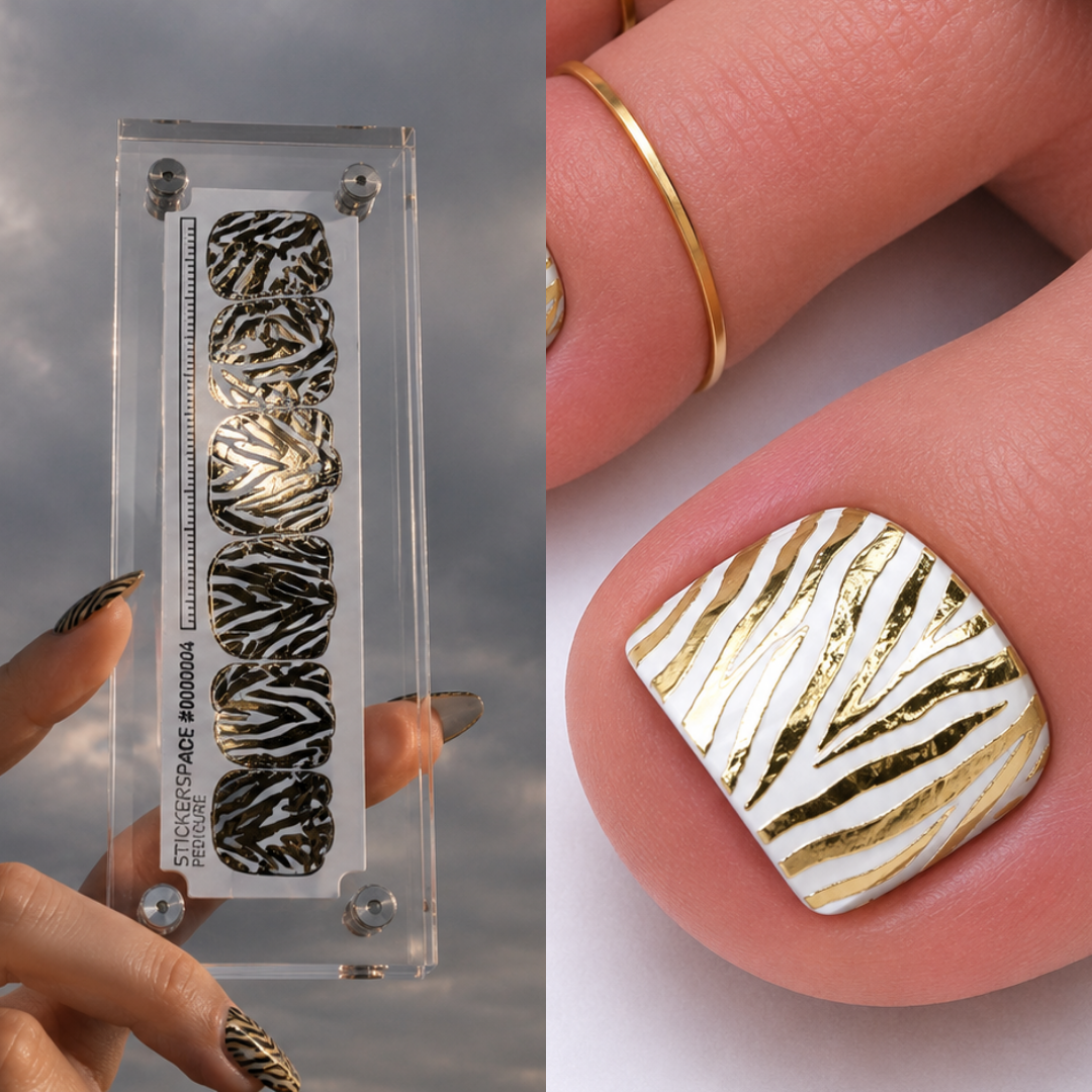 Pedicure nail wrap refills 0000004