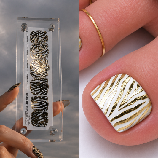 Pedicure nail wrap refills 0000004